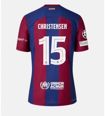 Barcelona Andreas Christensen #15 Kotipaita 2023-24 Lyhyet Hihat